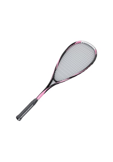 Wezone Kadınlar İçin Hafif Karbon Squash Raketi - Şeffaf Teli, Geniş Üst Yüzey Ve Fosforlu Pembe Renkli - Başlangıçcı Ve İlerleyen Sporcular İçin Egzersiz Ve Antrenman Seti Pembe