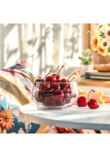 LAV Cleo Cam Çorba Kasesi 6'lı Küçük Boy 390 ml (Salata/Meze/Kahvaltı Kasesi )