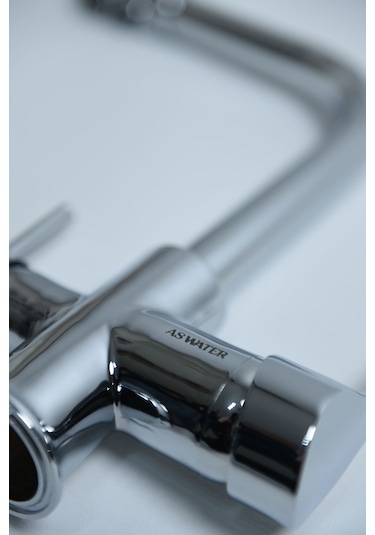 Aswater 3 Yollu Arıtmalı Çıkışlı Eviye Bataryası Krom