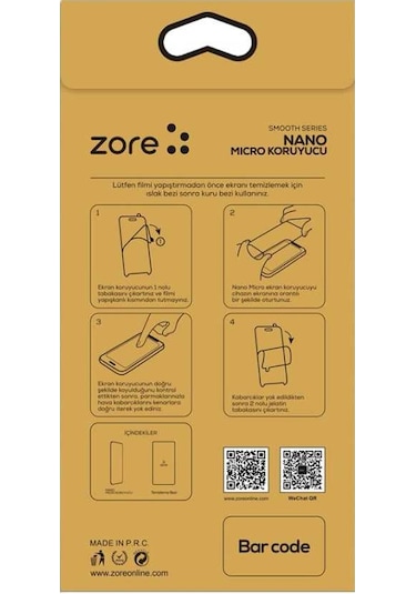 Galaxy Uyumlu A9 2018 Zore Nano Micro Temperli Ekran Koruyucu