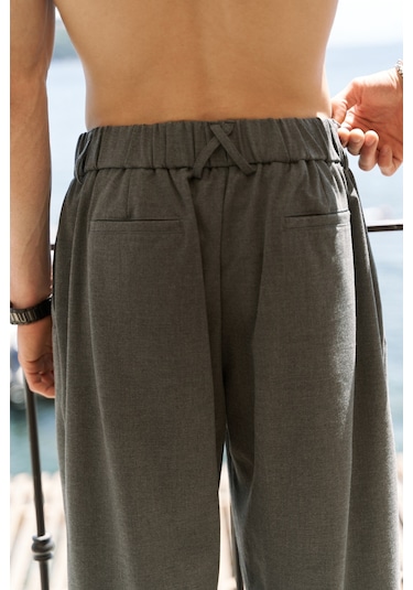 Mai Collection Geaohrid Füme Erkek Pantolon Füme