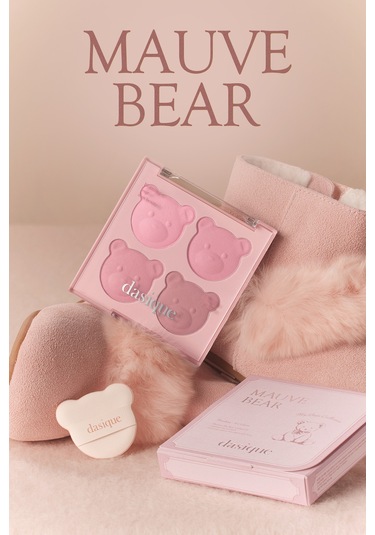 Dasique Karıştırılabilir Renk Tonlarına Sahip 4lü Jel Allık Blending Mood Cheek 17 Mauve Bear 17 Mauve Bear