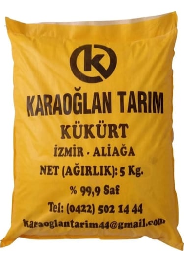 Karaoğlan Tarım Akrep Yılan Domuz Kovucu Kükürt 5 KG