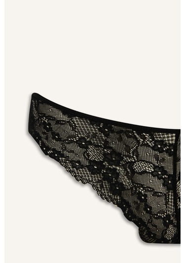 Defacto Dantel Brazilian Külot Fall İn Love T3197az25wnbk27 Siyah Defacto Dantel Brazilian Külot Fall İn Love T3197az25wnbk27 Siyah