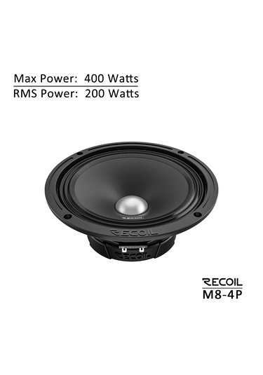 Recoil Ms8-4p 20cm Midrange 800w
