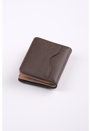 Ancora Leather Hakiki Deri Kartlık-26207 Kahverengi - Camel
