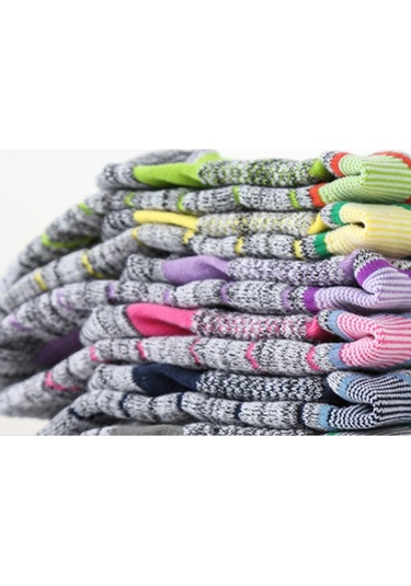 Homyl Kadın Kış Sıcak Spor Yürüyüş Çorap Termal M-mor Mor