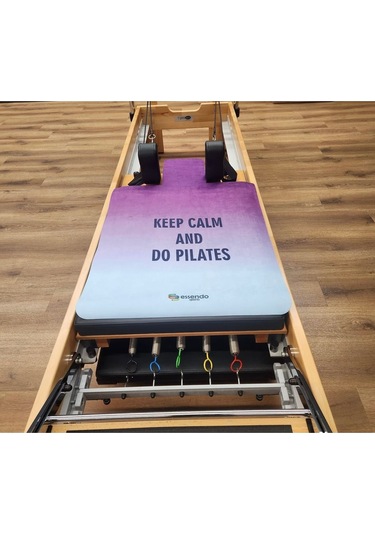 Keep Calm And Do Pilates' Mor Reformer Mat Pilates Matı Mor