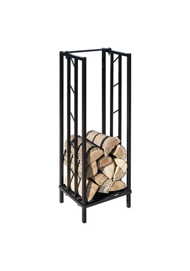 Dekoratif Metal Şömine Ve Soba Yanı Odunluk