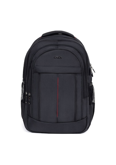 Dada Siyah Okul Çantası Geniş İç Hacim Yandan Cepli Uzun Ömürlü ve Sağlam Ortaokul - Lise - Üniversite