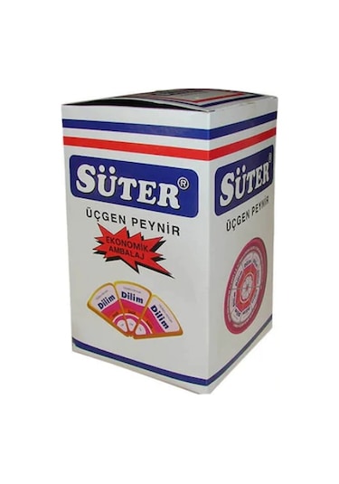 Süter Üçgen Peynir 80 Adet x 15 G 1200 G