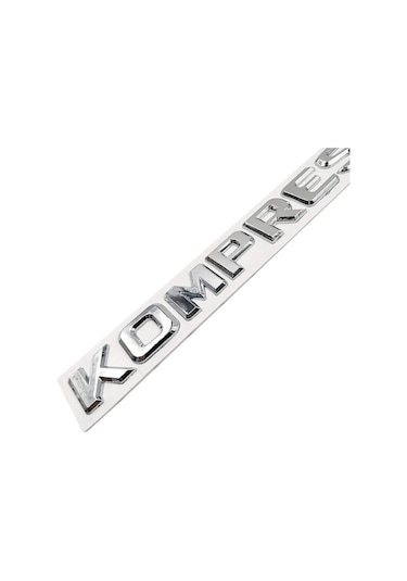 Kompressor Bagaj Yazısı Abs Krom Sticker Lüks
