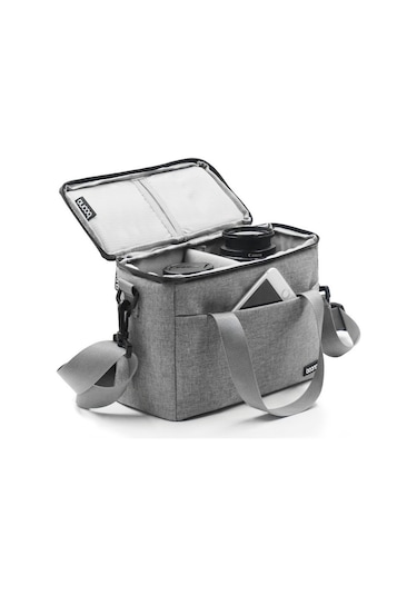 Sones Baona Bn-h001 Dijital Kamera Çantası Gündelik Taşınabilir Kamera Su Geçirmez Çanta, Boyut: Küçük Gri