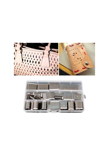 Suntek 24/39 Şekil Tarzı Delik Içi Boş Kesici Yumruk Seti Dıy