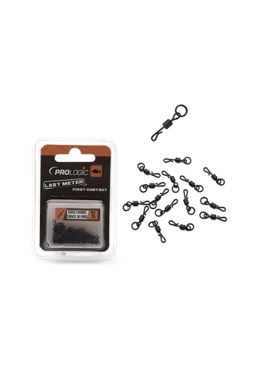 Prologic Lm Quick Change Swivel W/Ring (15 Adet)