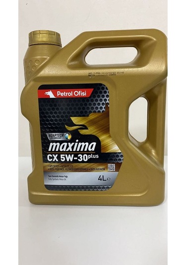 Maxima Cx 5w-30 4 Lt Plus 2025 Üretim Motor Yağı