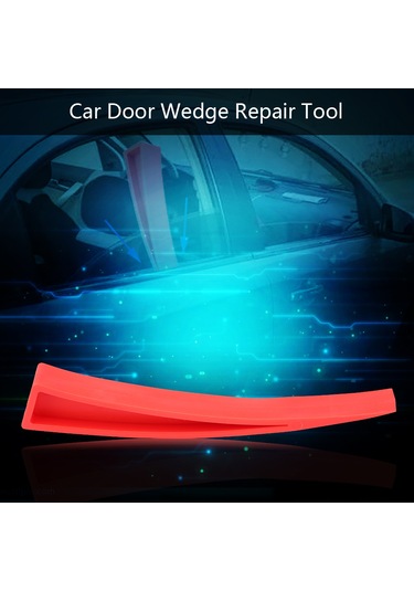 Konesam Kırmızı Nilon Araba Kapı Çukuru Tamiri Aracı - Pencerelerde Boşluk Oluşturma, Döşeme Ve Ev Aletleri Düzenleme İçin Dayanıklı Takım