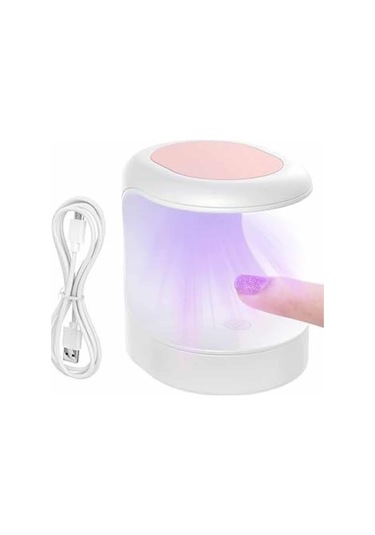 Seyehat Tipi Mini Oje Kurutucu Ultraviole Mor Işık Protez Tırnak Kurutucu