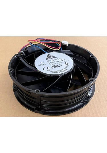 Delta Thb1748bg ,172x50mm 48vdc 607-cfm 4-kablo Fan