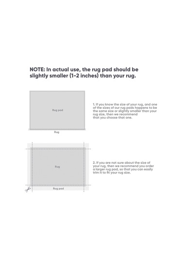 Yaozixa "pvc Halı Kaydırmaz Taban - 60x90 Cm Anti-slip Paspas, Parke Ve Fayans Koruma" Diğer