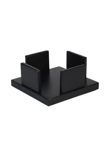 Masterskaa S Wood Siyah Ahşap Peçetelik 233050401 Siyah