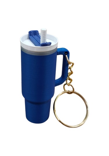 Nettech Ev-ofis-okul Figürlü Maskot Anahtarlık - Mavi