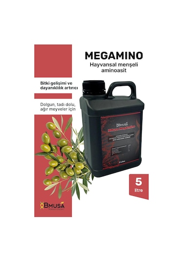 Bmusa Megamino 5 Lt Sıvı Organik Gübre 5 L