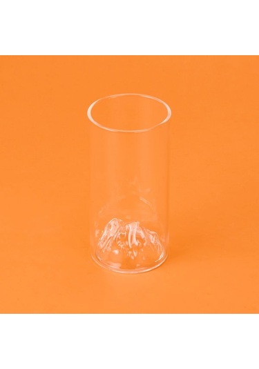 Chef Star Dağlı Borosilikat Cam Bardak - Şeffaf - 300 Ml Şeffaf