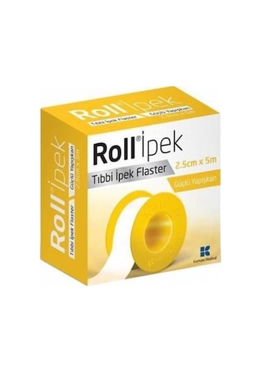 Roll İpek Tıbbi Flester 2.5 CM x 5 M