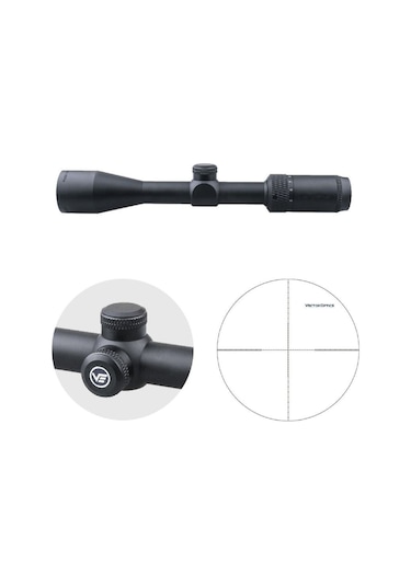 Vector Optics Matiz 3-9x40 Mıl 1 Sfp Dürbün Siyah