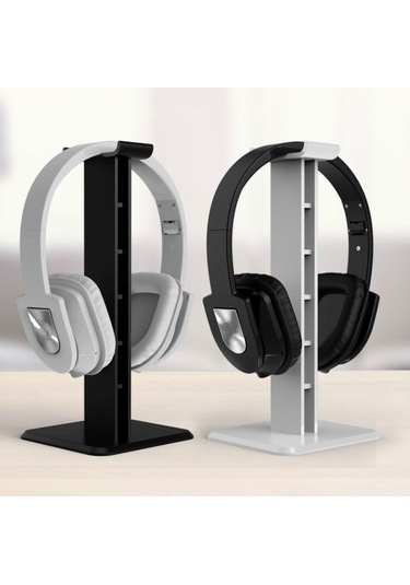 Sones 2 Adet Kulaklık Masaüstü Standı Sergileme Rafı Siyah