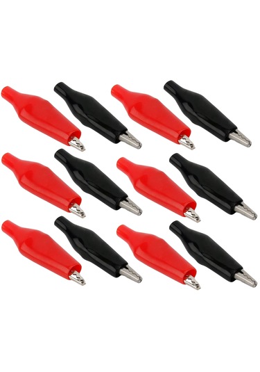 4cm Kablosuz Krokodil Klips Seti Ic-248a 6lı Takım Set