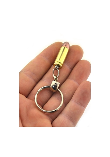 9 Mm Maket Mermi Anahtarlık