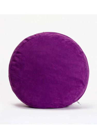 Mor Meditasyon Minderi 33 Cm Çap Çok Renkli