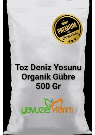 Deniz Yosunu Bitki Besini Toz Organik Gübre 500 Gr