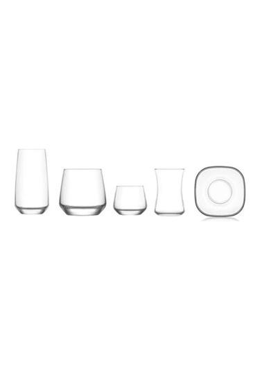 Plt Design Lav -pazarötesi-çeyiz Seti 30 Prç. Su Bardak - Meşrubat Bardağı Takımı Seti