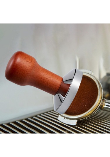 Suntek Tamper Espresso Makineleri Için Kahve-rengi-51mm