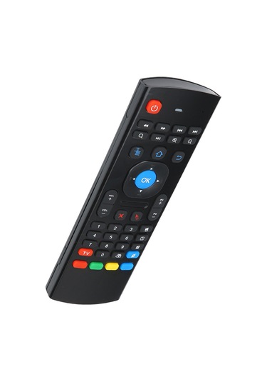 Konesam 6 Eksenli Jiroskoplu Kablosuz Kumanda, Hareket Algılama Ve Infrared Öğrenme Özelliği, Tam Klavye Girişi Pil Dahil Değil