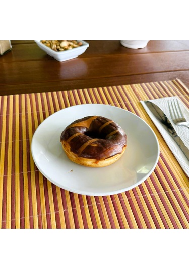 Alezy 584 Göreme Melamin Termostar Ent Servis Tabak 17 Cm Beyaz