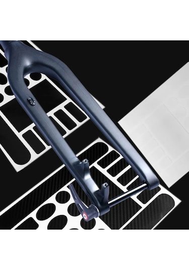 B-koruma Membran Bisiklet Çıkartmaları Koruyucu Film Su Geçirmez 1 Takım Çıkartma Dağ Bisikleti Bisiklet Çerçeve Siyah