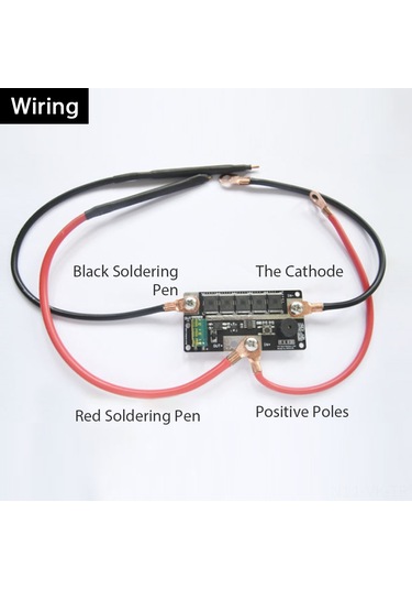 Vkemall 12v Pcb Lityum Pil Spot Kaynak Makinesi - Nikel Parçaları Kaynak, Kolay Kullanım, Taşınabilir Tasarım Pil Dahil Değil