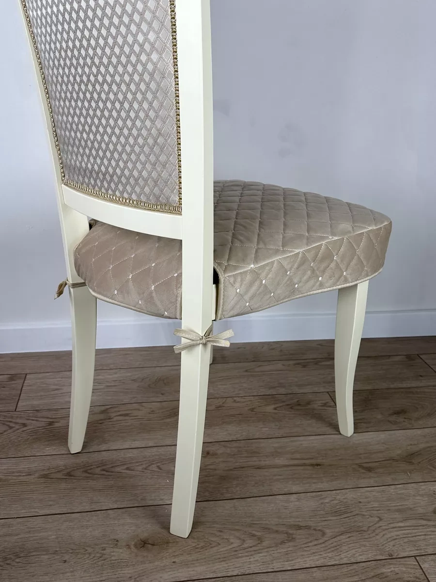 Acsenia Bağcıklı Sandalyeden İçin Yastık 233719564 Bej