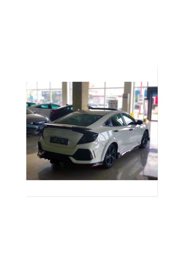 Autogp Honda Civic Fc5 Uyumlu Arka Çamurluk Kabartma Dizayn A 2016-20 Cm2012fc5dod1