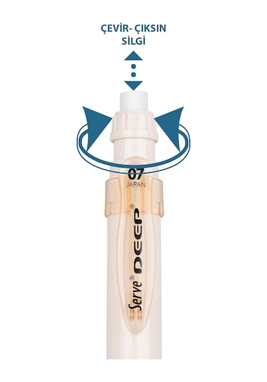 Serve Deep Uçlu Kalem Toprak Tonları 0.7 Mm 6'lı Set