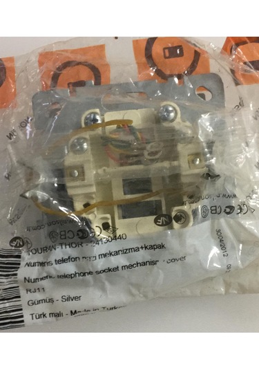 Nılson Touran/Thor Gümüş Numeris Priz - Mek. 24130440
