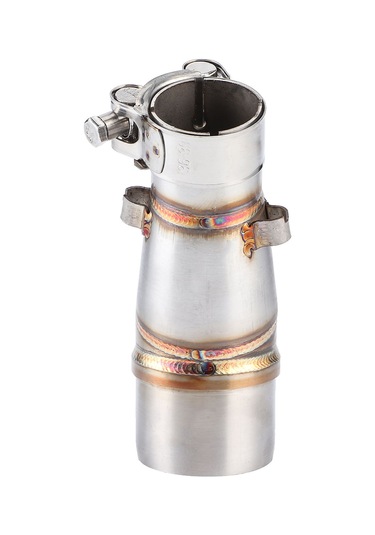 Geeroyoo Kawasaki Z250 Ninja 250/300 2013-2016 İçin Paslanmaz Çelik Ekzos Orta Boru - Ses Performansı Artırıcı, Yüksek Sıcaklık Dayanıklı