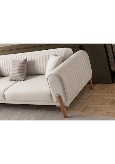 Galata 3+1 Koltuk Takımı Krem