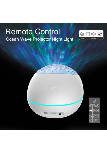 Jeehugo Siyah Usb Kumandalı 0.3w Mavi Renkli Deniz Yıldızı Işıklı Projeksiyon Lambası - Ev Dekorasyonu Ve Gündüz Kullanıma Uygun Siyah
