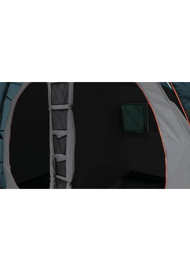 Easy Camp Galaxy 400 Steel Blue Blackroom 12M² & 4 Kişilik Yüksek Aile Çadırı Mavi