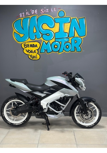 Bajaj Pulsar Ns 200 Özel Üretim Ön Koruma Demiri3 Takozlu Gri